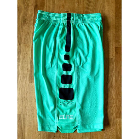 green nike basketball shorts